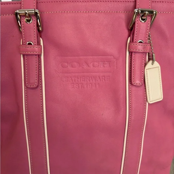 Coach East West Gallery Tote in Pink 2005 - Picture 7 of 9